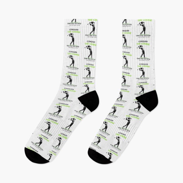 Item preview, Conquer the Course – Motivational Golf Silhouette Design designed and sold by CMdigit.