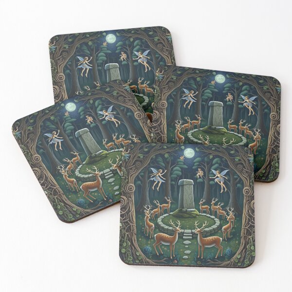 Item preview,  Henge of the Fey beautiful fresco after William Morris designed and sold by Vintage Designs +.