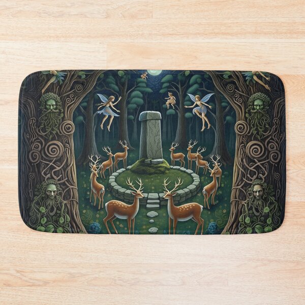 Item preview,  Henge of the Fey beautiful fresco after William Morris designed and sold by Vintage Designs +.