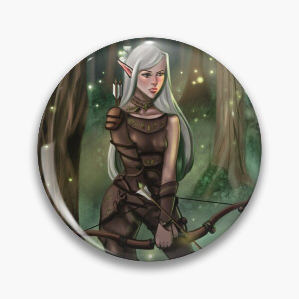 Item preview, Woodland Elf illustration designed and sold by Vintage Designs +.
