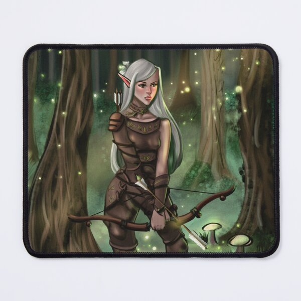 Item preview, Woodland Elf illustration designed and sold by Vintage Designs +.