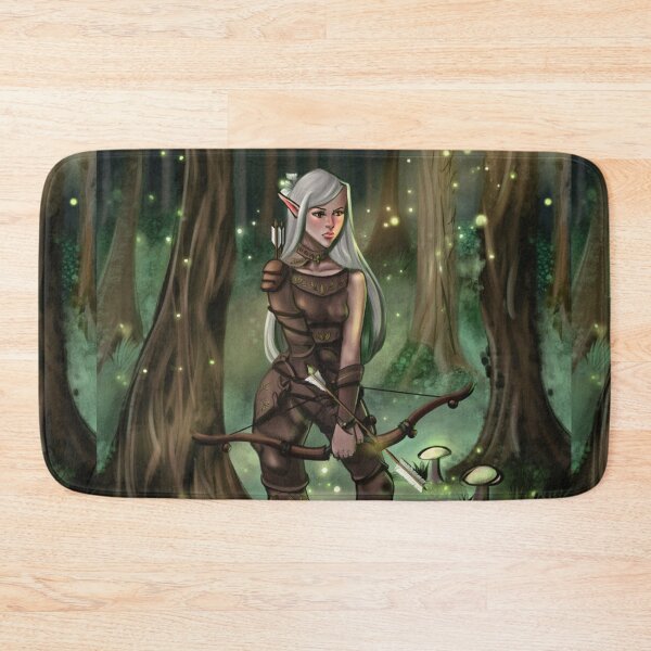 Item preview, Woodland Elf illustration designed and sold by Vintage Designs +.