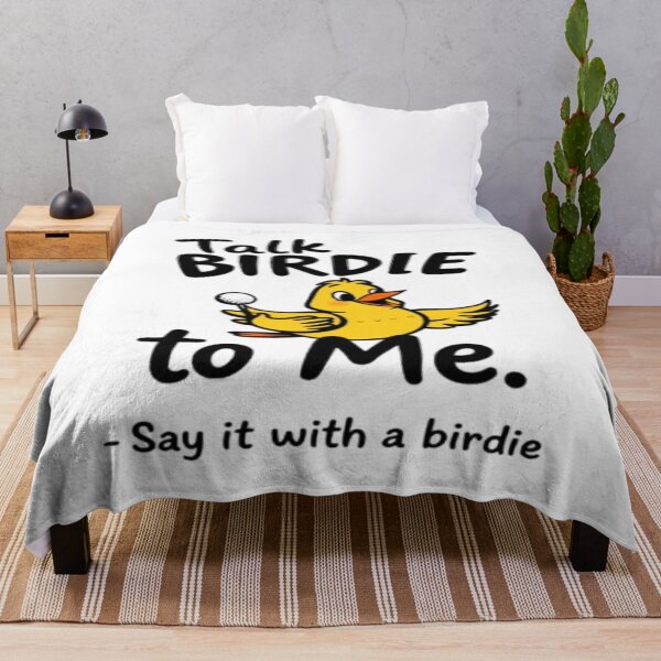 Item preview, Talk Birdie to Me – Funny Golf Pun Design designed and sold by CMdigit.