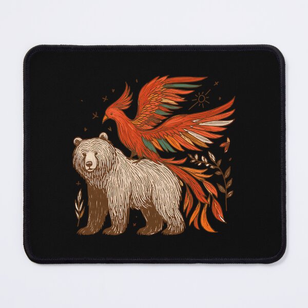 Item preview, Bear And Phoenix designed and sold by Pastiesstore61.