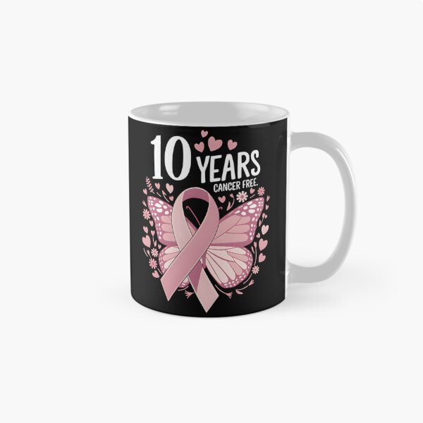 Item preview, 10 Years Breast Cancer Free Survivor Butterfly designed and sold by aprilbonnieuth.