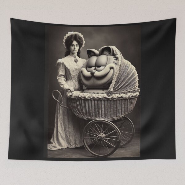 Item preview, "Lasagna Through Time: The Meowther of Invention" designed and sold by Print Fiction.