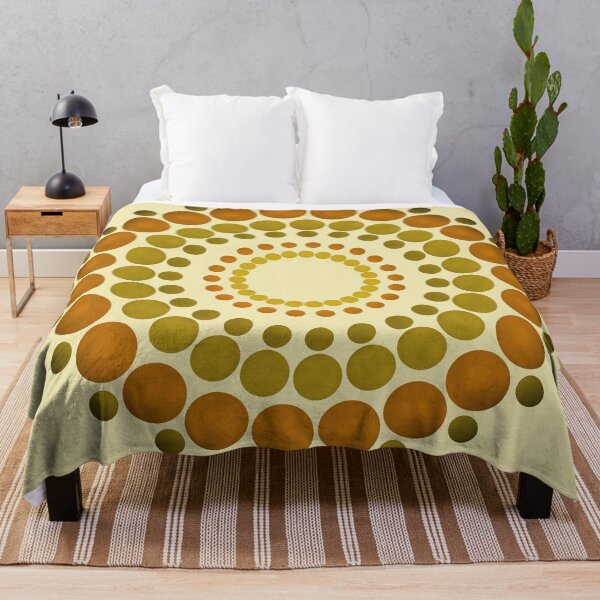 Item preview, Geometric mandala with orange circles designed and sold by AlbertoRuiZ.