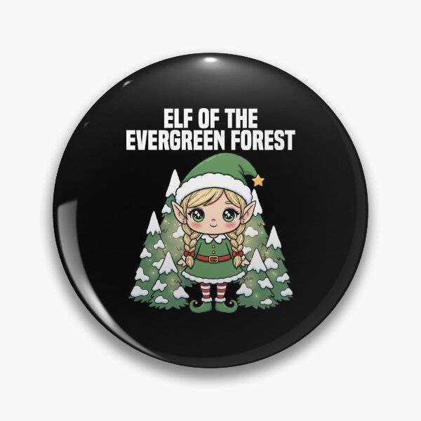 Item preview, ELF OF THE EVERGREEN FOREST - CHRISTMAS ELF designed and sold by KEF Custom.