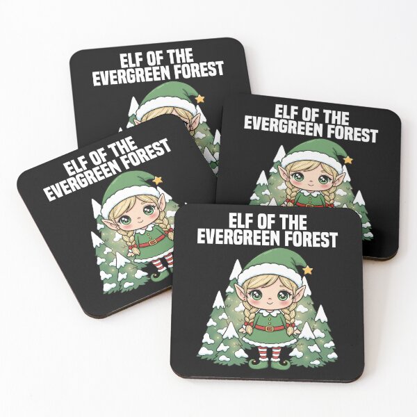 Item preview, ELF OF THE EVERGREEN FOREST - CHRISTMAS ELF designed and sold by KEF Custom.