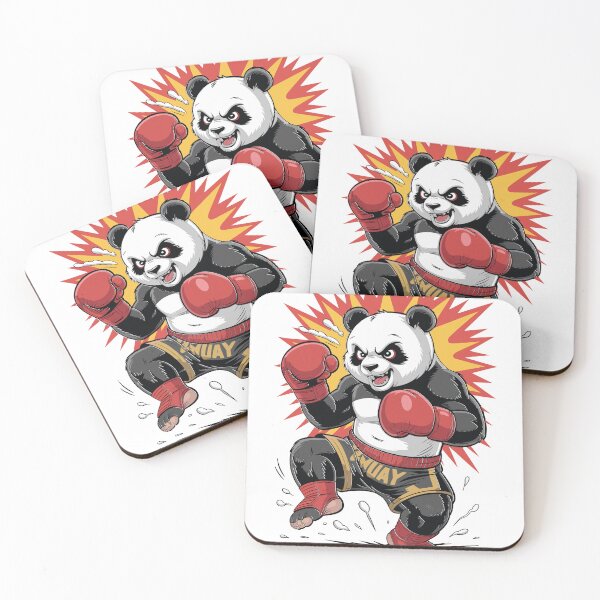 Item preview, Muay Thai Panda designed and sold by Creative League Ignite.