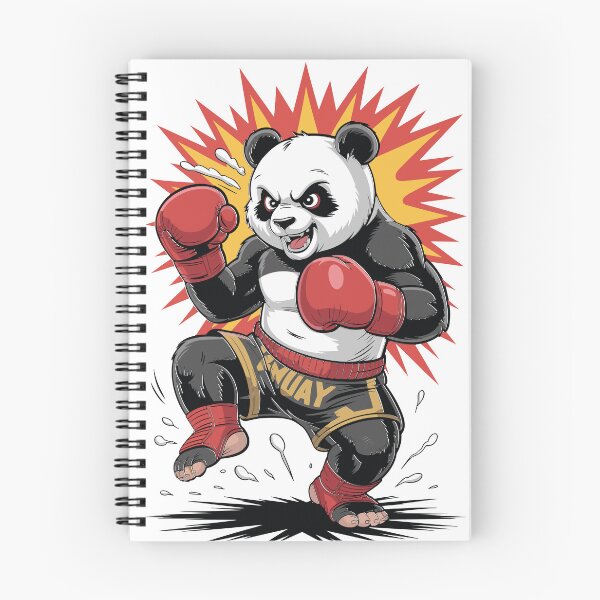 Item preview, Muay Thai Panda designed and sold by Creative League Ignite.