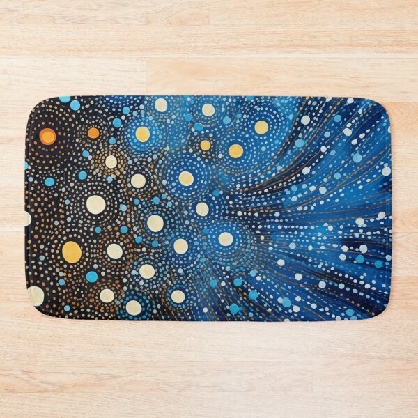 Item preview, Aboriginal Inspired Dot Art - With Rain designed and sold by GrinGalore.