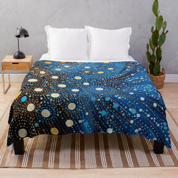 Item preview, Aboriginal Inspired Dot Art - With Rain designed and sold by GrinGalore.