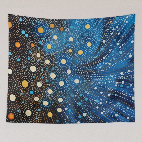 Item preview, Aboriginal Inspired Dot Art - With Rain designed and sold by GrinGalore.