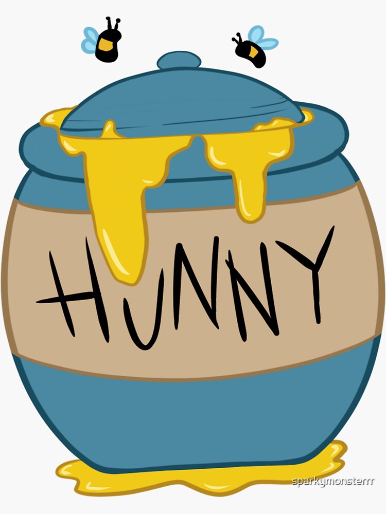 Honey Pot Sticker for Sale by sparkymonsterrr