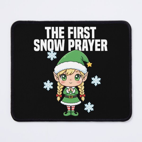 Item preview, THE FIRST SNOW PRAYER - CHRISTMAS ELF designed and sold by KEF Custom.
