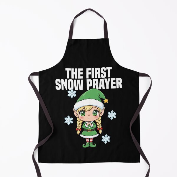 Item preview, THE FIRST SNOW PRAYER - CHRISTMAS ELF designed and sold by KEF Custom.