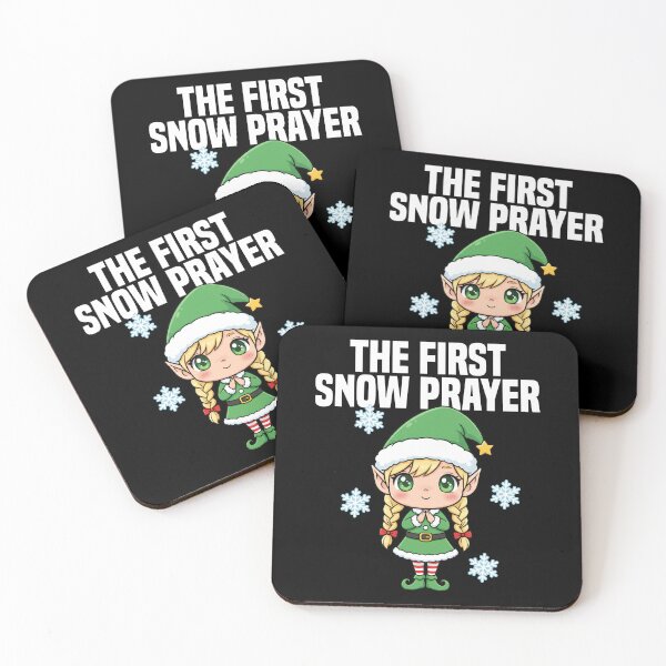 Item preview, THE FIRST SNOW PRAYER - CHRISTMAS ELF designed and sold by KEF Custom.