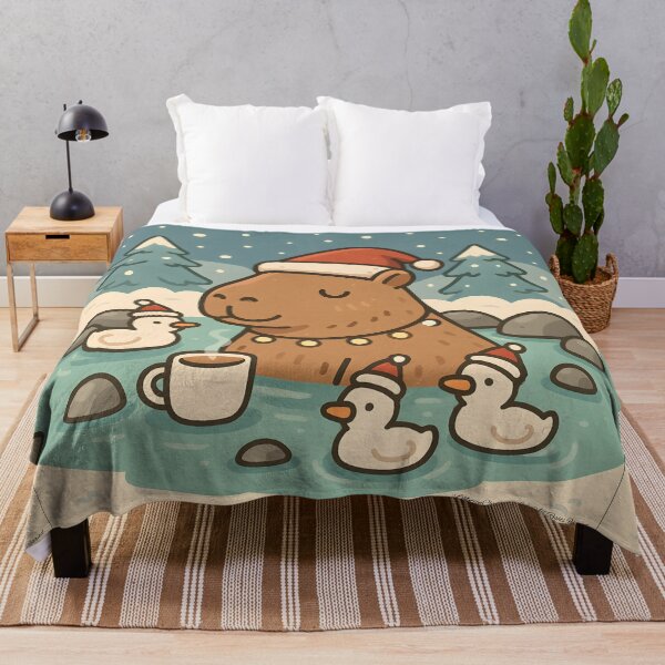 Item preview, Capy & Friends’ Hot Spring Party designed and sold by KMChronicles.