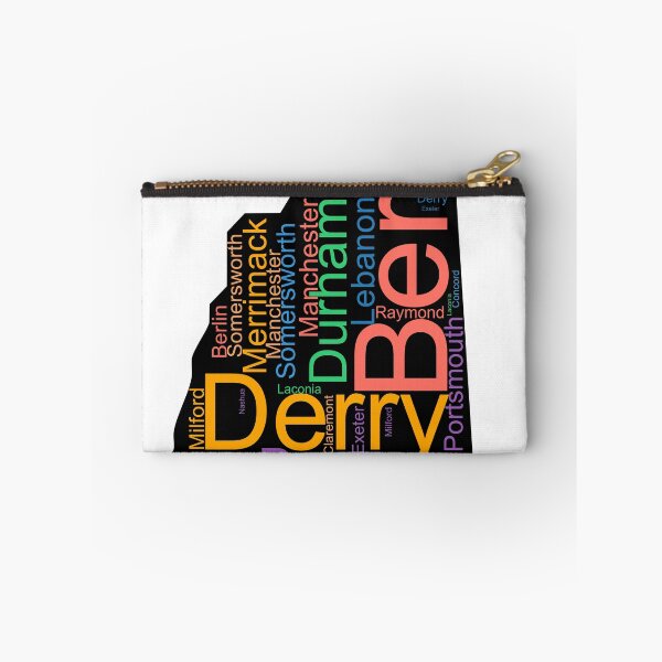 Item preview, New Hampshire Word Art With Cities designed and sold by TheIconSmith.