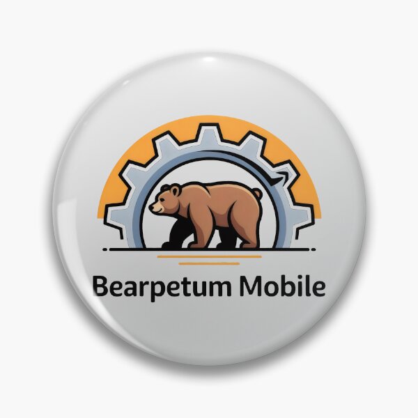 Item preview, Powerful Bear and Gear Symbol of Strength designed and sold by SplashTastic.