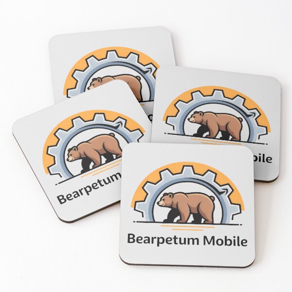 Item preview, Powerful Bear and Gear Symbol of Strength designed and sold by SplashTastic.