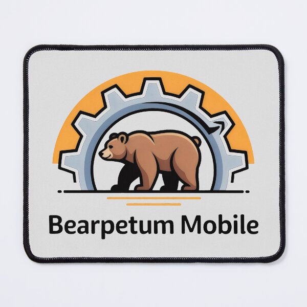 Item preview, Powerful Bear and Gear Symbol of Strength designed and sold by SplashTastic.