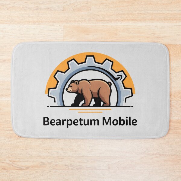 Item preview, Powerful Bear and Gear Symbol of Strength designed and sold by SplashTastic.