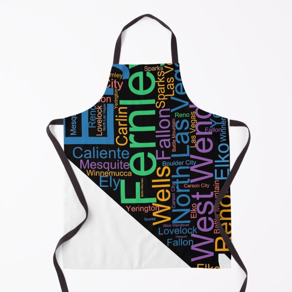 Item preview, Nevada Word Art With Cities designed and sold by TheIconSmith.