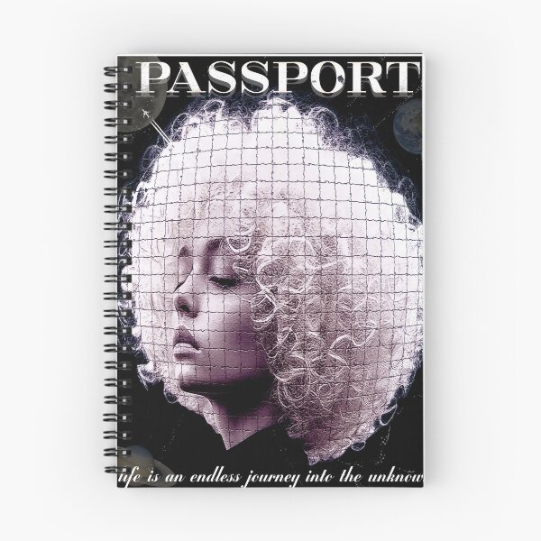 Item preview, PASSPORT_<<Life is an endless into the unknown..>> designed and sold by Pronoian-Space.