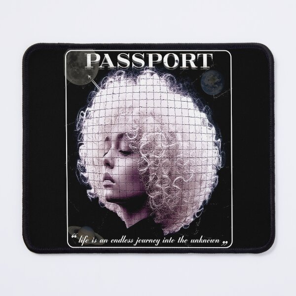 Item preview, PASSPORT_<<Life is an endless into the unknown..>> designed and sold by Pronoian-Space.