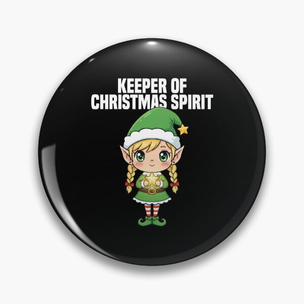 Item preview, KEEPER OF CHRISTMAS SPIRIT - CHRISTMAS ELF designed and sold by KEF Custom.