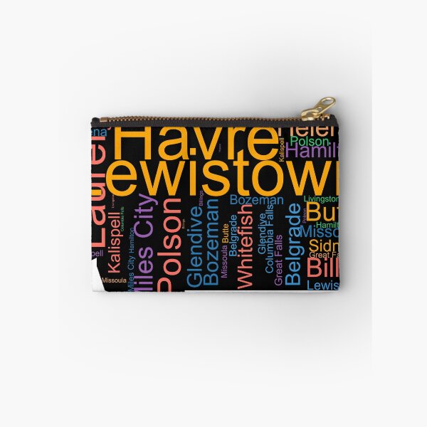 Item preview, Montana Word Art With Cities designed and sold by TheIconSmith.