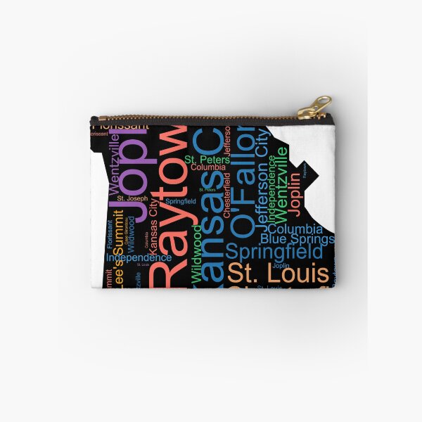 Item preview, Missouri Word Art With Cities designed and sold by TheIconSmith.