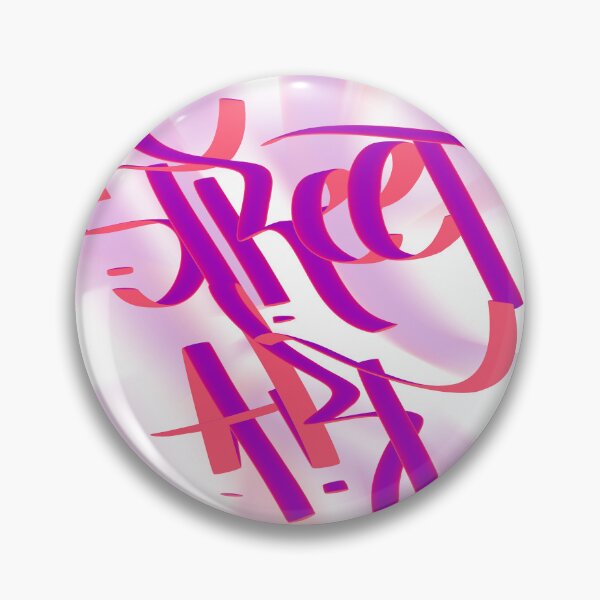 Item preview, 3D Ribbon Street Art Calligraphy designed and sold by Smurfie One1.
