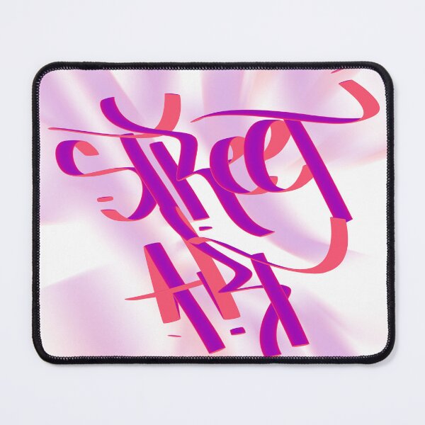 Item preview, 3D Ribbon Street Art Calligraphy designed and sold by Smurfie One1.