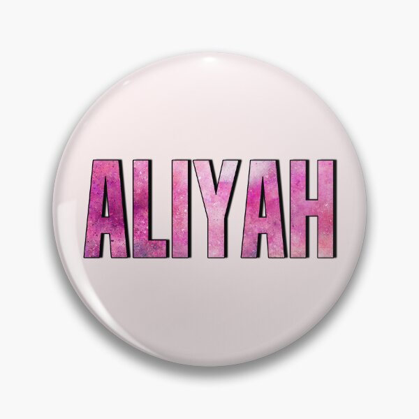 Item preview, Aliyah Personalized Name Birthday Tag Family Name Aliyah Girl Custom Name First Name Last Name  designed and sold by HalloweenGift.