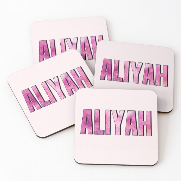 Item preview, Aliyah Personalized Name Birthday Tag Family Name Aliyah Girl Custom Name First Name Last Name  designed and sold by HalloweenGift.