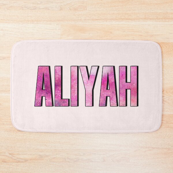 Item preview, Aliyah Personalized Name Birthday Tag Family Name Aliyah Girl Custom Name First Name Last Name  designed and sold by HalloweenGift.