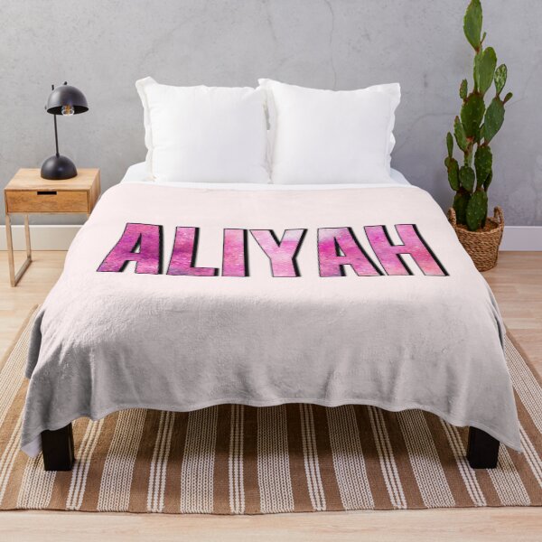 Item preview, Aliyah Personalized Name Birthday Tag Family Name Aliyah Girl Custom Name First Name Last Name  designed and sold by HalloweenGift.