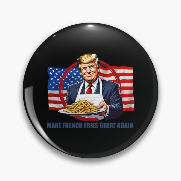Item preview, Trump Funny Make French Fries Great Again designed and sold by cuffykasapaf.