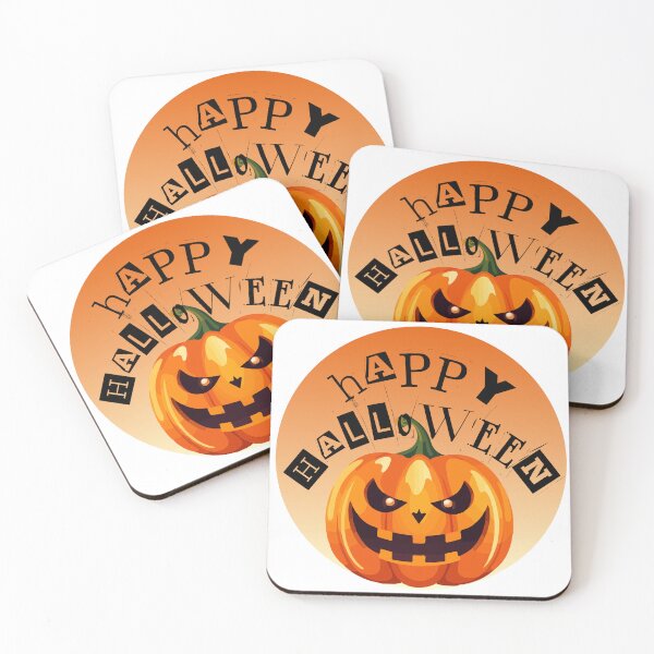Item preview, Spooky Pumpkin “Happy Halloween” Sticker designed and sold by LumaStudio2026.