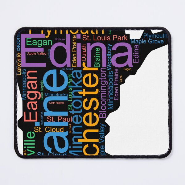 Item preview, Minnesota Word Art With Cities designed and sold by TheIconSmith.