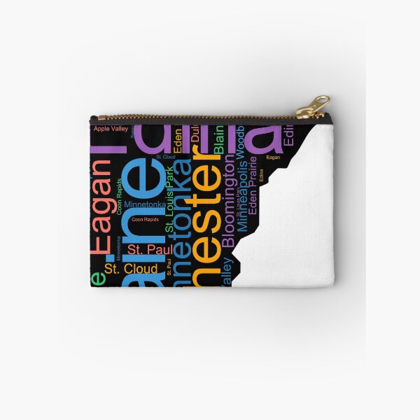 Item preview, Minnesota Word Art With Cities designed and sold by TheIconSmith.