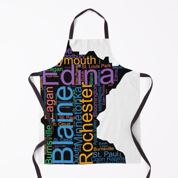 Item preview, Minnesota Word Art With Cities designed and sold by TheIconSmith.