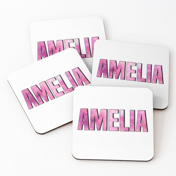 Item preview, Amelia Personalized Name Birthday Tag Family Name Amelia Girl Custom Name First Name Last Name  designed and sold by HalloweenGift.