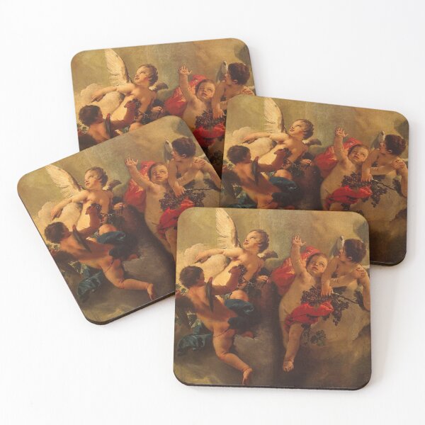 Item preview, Cupids with Grapes designed and sold by tomorrowsart.