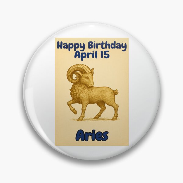 Item preview, Birthday Zodiac Sign – April 5 designed and sold by ariksworld.