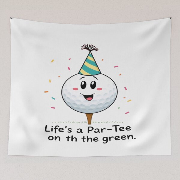Item preview, Par-Tee Time – Funny Golf Ball Party Design designed and sold by CMdigit.