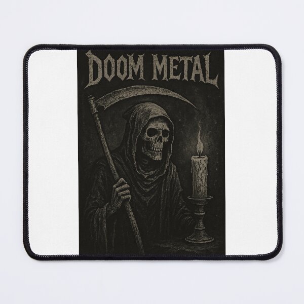 Item preview, Occult Doom Metal Art - Gothic Candlemass Pentagram Poster & Shirt designed and sold by GeniePixel.